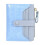 Mini-Geldbörse, Kreditkartenhalter, BLAU 1