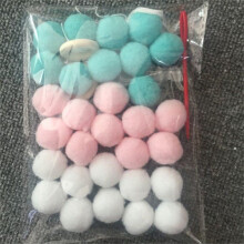 Handgemaakte vilten ballen van 2 meter en 9 meter, met een tussenruimte van 5 cm, voor wanddecoratie in de kinderkamer, carnaval, St. Patrick's Day