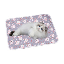 HKUKY Pet Summer Latex Mat Dog Mat Cat Sleep Mat Dog Ice Silk Mat Ice Mat Pet Supplies 40*30cm