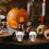 Yongwei πλαστικά κεφάλια κρανίου 2 τεμάχια Halloween τρομακτική διακόσμηση κρανίου 8