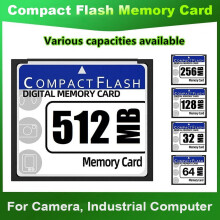 512 MB Compact Flash-minnekort for kamera, reklamemaskin, industrielt datakort