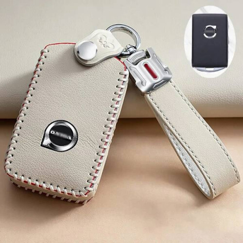 1 coque de clé blanche pour Volvo XC60XC40S90XC90