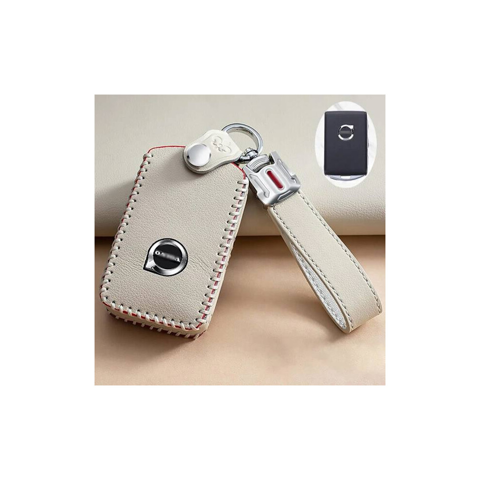 1 Piece - Key Cover For Volvo Xc60 Xc40 S90 Xc90 White 9395123683539