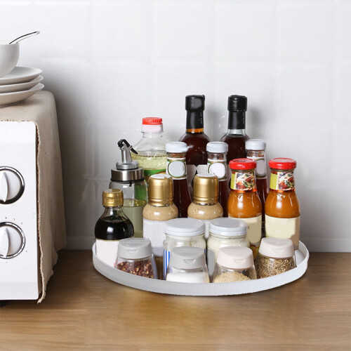 Kayannuo Home Essentials Christmas Clearance Περιστρεφόμενος Δίσκος Αποθήκευσης Ραφιών Κουζίνας,