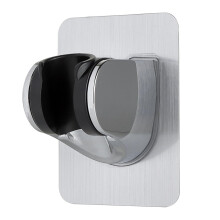 Handheld Shower Head Holder Metal Wall Mounted Adjustable Bracket No Drill for Bathroom