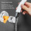Adjustable Suction Cup Shower Head Holder with Strong Grip and No Drill Installation 3