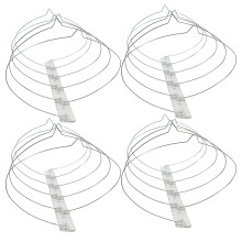 Bird Spikes 4 Pcs 304 Stainless Steel Humane Deterrent for Garden Fences and Roof Eaves 3.28ft