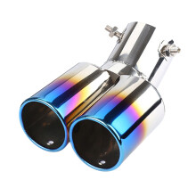 Decoration Tailpipe Exhaust Cover Car Modified Exhaust Pipe Stainless Steel Exhaust Pipe Modified Tailpipe Cover