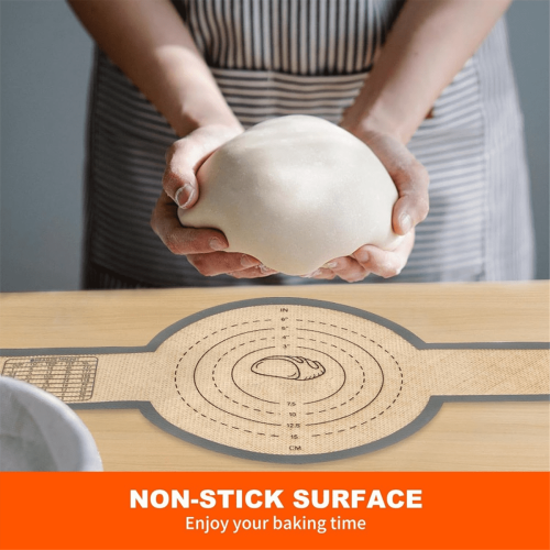 Silicone Bread Sling for Dutch Oven Liners, Non Stick 2 PCS, Easy Clean Reusable Silicone Bread Baking 2