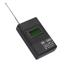1 pezzo RK560 Frequenzimetro contatore per test accurati 50 MHz-2,4 GHz alimentato a batteria