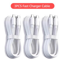 NNBILI3 db 2 m-es USB C - C típusú kábel 100 W-os gyorstöltéssel, Samsung kompatibilis, HUAWEI kompatibilis, Xiaomi kompatibilis