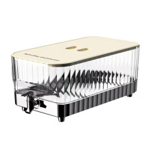 Distributeur de boissons WNEXOPE 1,4 gal avec robinet - Bocal à thé glacé en verre hermétique, couvercles étanches et antirouille,