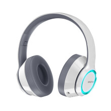 Zeceouar5.2 Bluetooth-headset, kompatibelt med alla enheter. Kraftig bas, LED-lampor, vattentätt och vikbart. Perfekt sommarerbjudande!