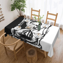 Unus Annus Merch terítő, vízálló, cseppálló terítő hálaadásra/karácsonyra, családi terítő