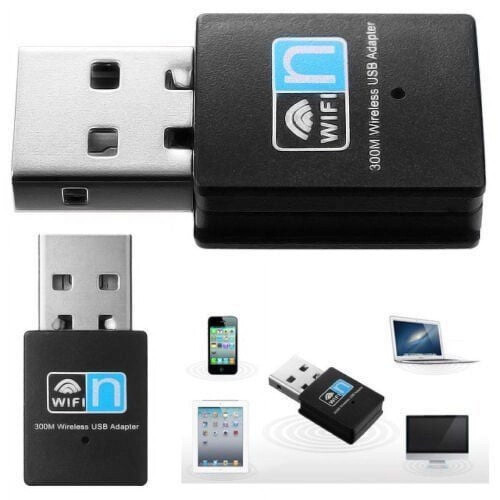 Mini 300 Mbit/s USB-WLAN-Adapter 802.11n/g/b LAN-Internet-Netzwerkadapter 2