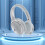 Υβριδικά ακουστικά RnemiTe-amo ANC 5.3, ασύρματα Bluetooth On-Ear, ψηφιακή οθόνη μπαταρίας, 1