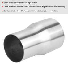 Universal Edelstahl-Abgaskrümmer-Reduzieradapter 63MM/76MM