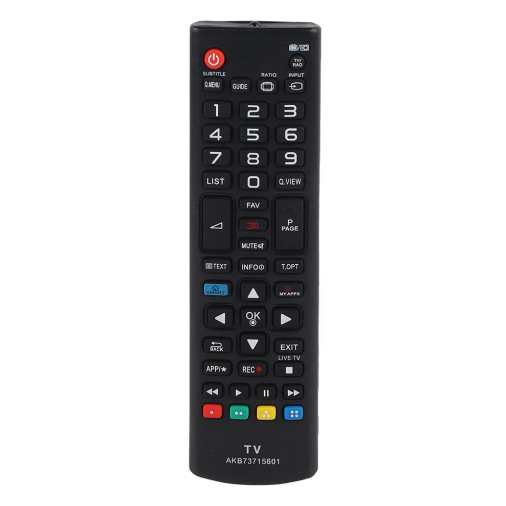 Eatbuy Replacement Remote Controller For Compatible With Lg, Tv Remote Control Akb73715601, Remote Control Compatible With Lg Smart Tv Black 9425574728852