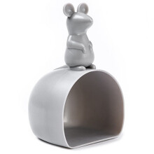 1 tasse à mesurer en plastique en forme de souris pour le riz, pelle à riz, ustensile de cuisine
