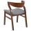 Beliani Set of 2 Dining Chairs MAROA Wood Light Grey 12