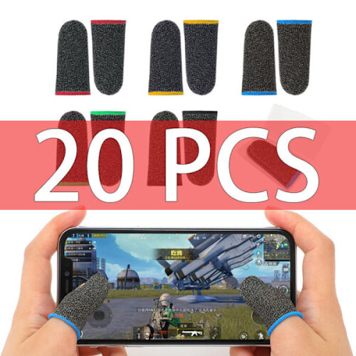 20 buc Manșon pentru degetul de gaming Controller de joc mobil PUBG