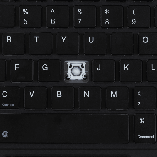 Touchpad trådløst tastatur Bluetooth-tastatur til pc, tablet og gaming, sort 1