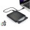 Leitor de CD/DVD externo USB 2.0, preto 1
