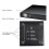Leitor de CD/DVD externo USB 2.0, preto 3