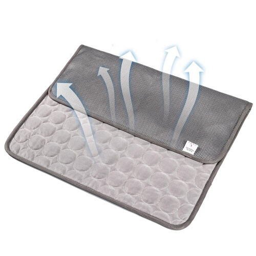 Jacenvly2024Pet Cool Mat Ice Silk Cushion για σκύλους και γάτες, Πλενόμενη κουβέρτα ψύξης για 2