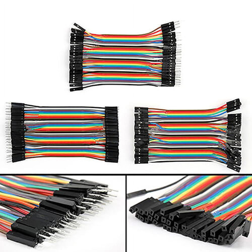 SUSUchens40 τεμάχια/σειρά10cm MMMFFF καλώδια jumper για Arduino Breadboard θηλυκό θηλυκό