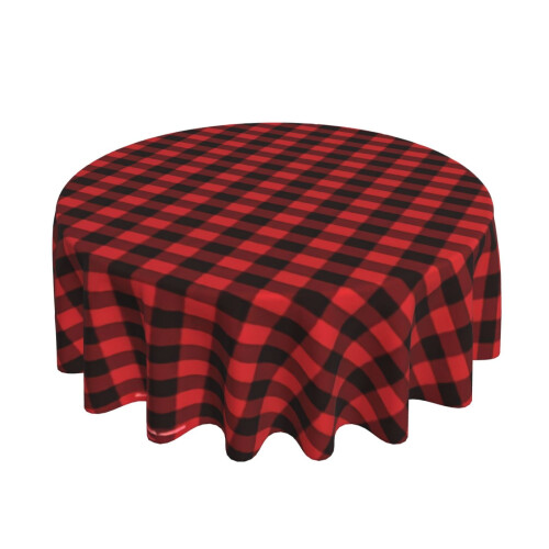 Toalha de mesa retangular de Natal flexível, resistente à água, antirrugas e à prova de derramamentos, em tecido macio para sala de jantar, 1