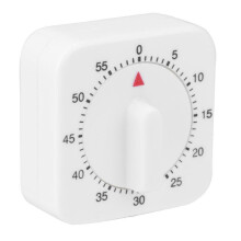 Mosiee Kitchen Liten Firkantet Pendel Timer 60 Minutters Timer Mekanisk Timer
