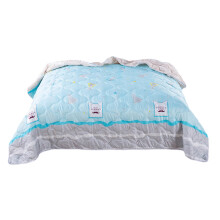 Offerte estive imperdibili! Trapunta estiva Zeceouar in cotone lavato, tinta unita e stampata, delicata sulla pelle, ideale per la ventilazione.