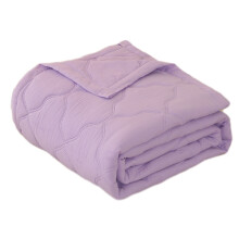 Couette d'été aérée, imprimée unie et agréable au toucher