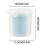 Fnyoxu1.5L Lager Box Διαφανές Πλαστικό Κουτί Αποθήκευσης Ξηρό Αποξηραμένο Κουτί 3
