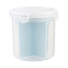 Boîte de rangement transparente en plastique pour aliments secs Fnyoxu 1,5 L Lager Box