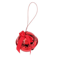 Décoration de Noël en forme de cloche, grelots avec cordelette pour décorer un sapin de Noël intérieur ou extérieur.