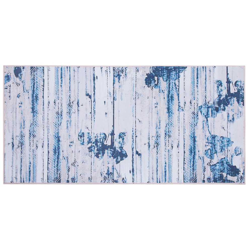 Rug BURDUR Blue 80 x 150 cm
