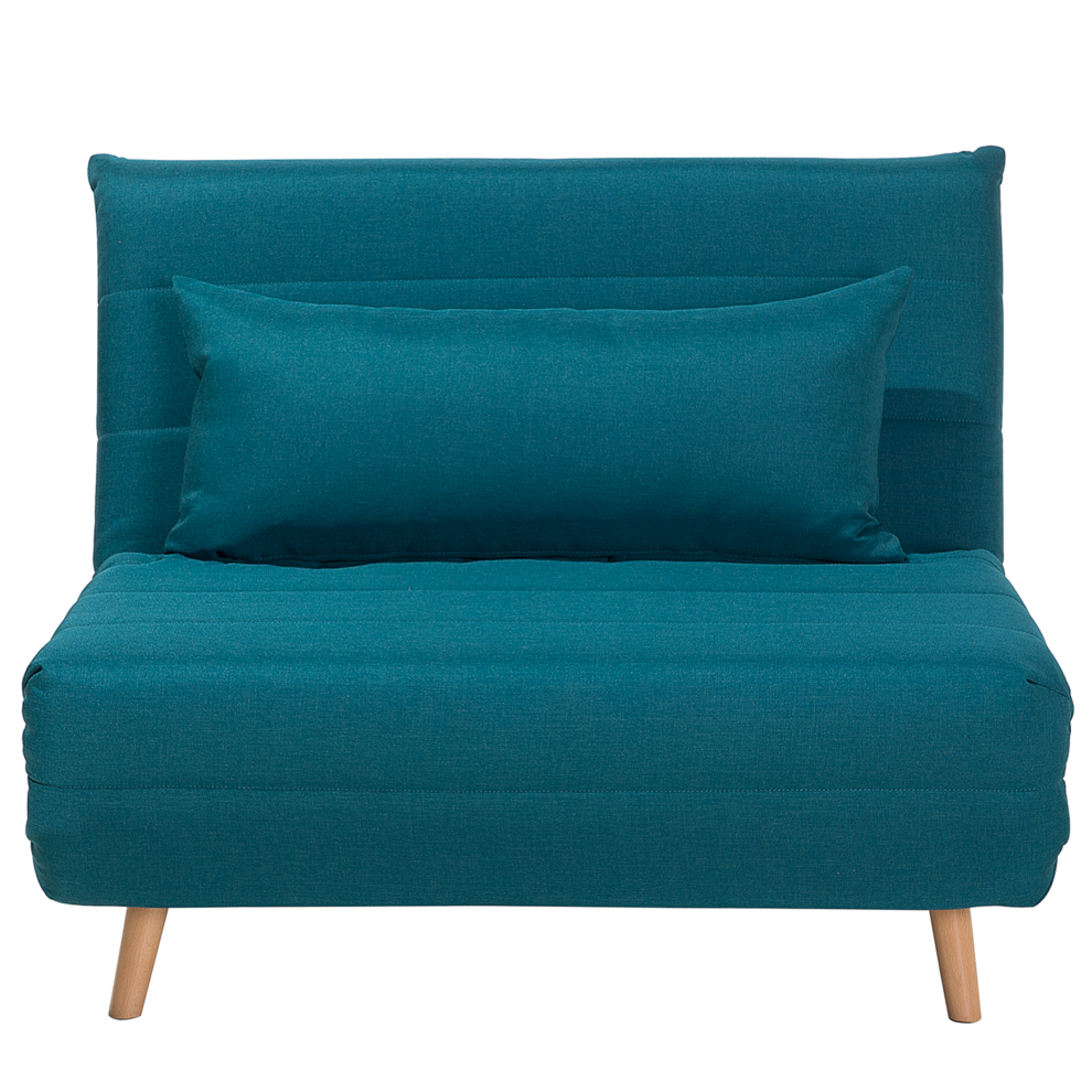 Single Sofa Bed SETTEN Fabric Sea Blue