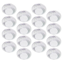 300 Pcs Egg Tart Base Baking Trays Supplies Cookie Tins Practical Molds Pudding Disposable Cake Pie