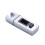 Adjustable Shower Head Holder with Secure Grip, ABS Universal Rail Bracket for Bathroom 1