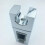 Adjustable Shower Head Holder with Secure Grip, ABS Universal Rail Bracket for Bathroom 4