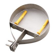 8 Inch Adjustable Chimney Pipe Bracket Metal Stove Pipe Wall Support Temperature Resistant