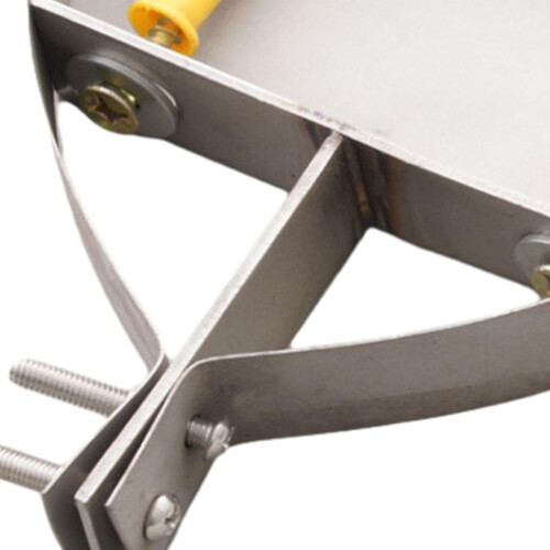 8 Inch Adjustable Chimney Pipe Bracket Metal Stove Pipe Wall Support  Temperature Resistant 2
