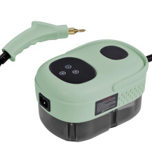 Car Steam Cleaner with Deep Cleaning Power, Handheld  Pressure Steamer for Interior Detailing, Green US