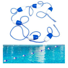 Pool Lane Divider 15m Floating Swimming Pool Rope with Buoys for Clear Area Separation