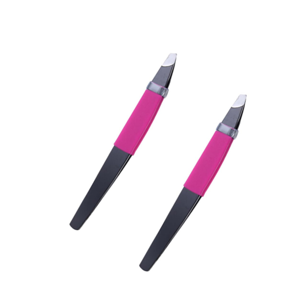 Eyebrow Tweezers Set with Precise Hair Removal, Stainless Steel Brow Shaping Tool Kit