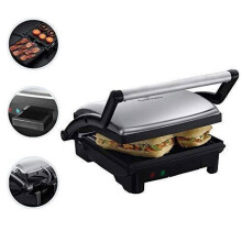 Grill 3en1 - Russell Hobbs - 17888-56 - Panini Kookplaat - Tafelbarbecue - Grote Capaciteit