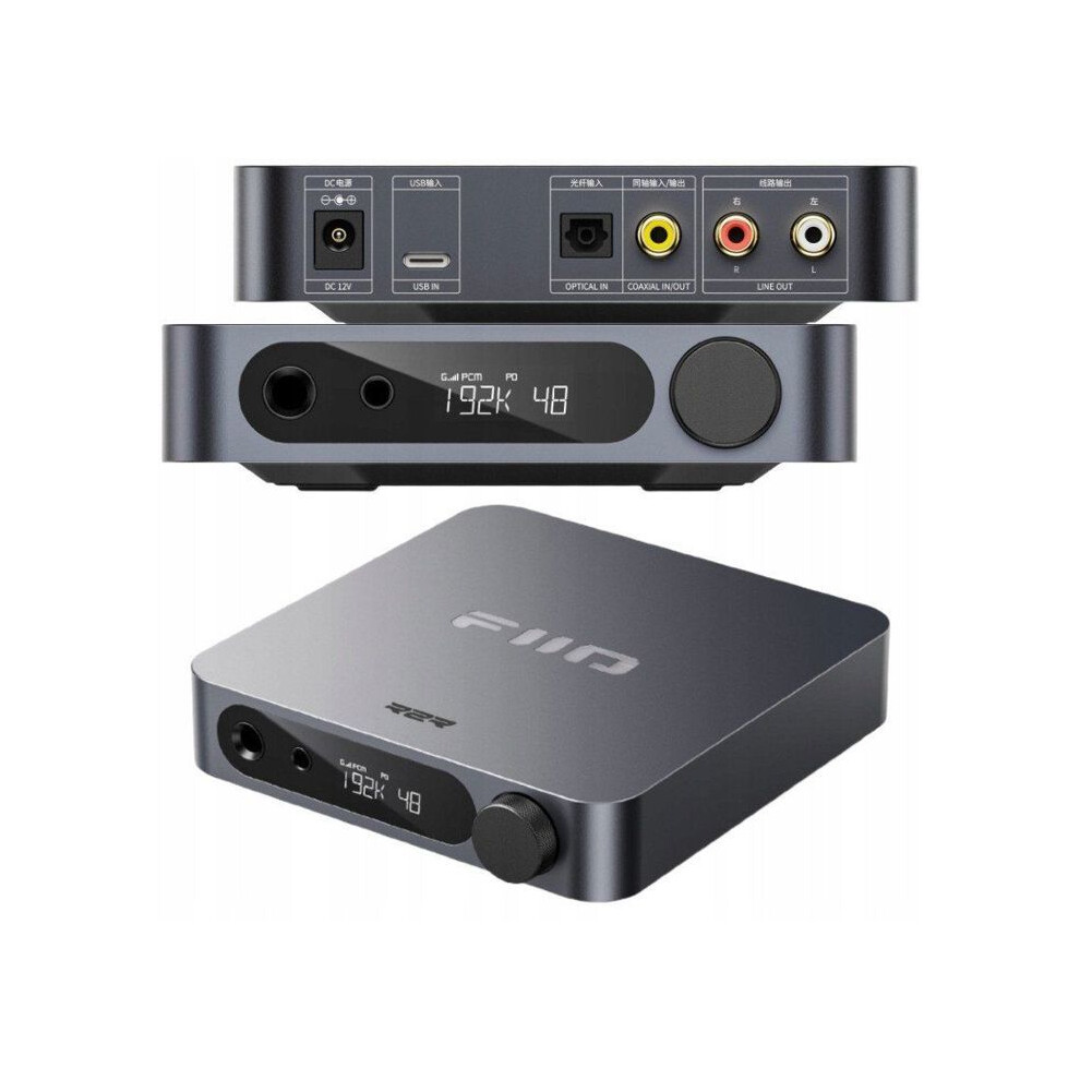 FiiO K11 R2R (Display, Gain-Schalter, USB-DAC), Kopfhörerverstärker, Silber - Bild 3