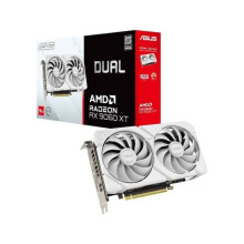 Scheda Grafica Asus Radeon RX 9060 XT DUAL WHITE 16GB GDDR6 PCIe 5.0
